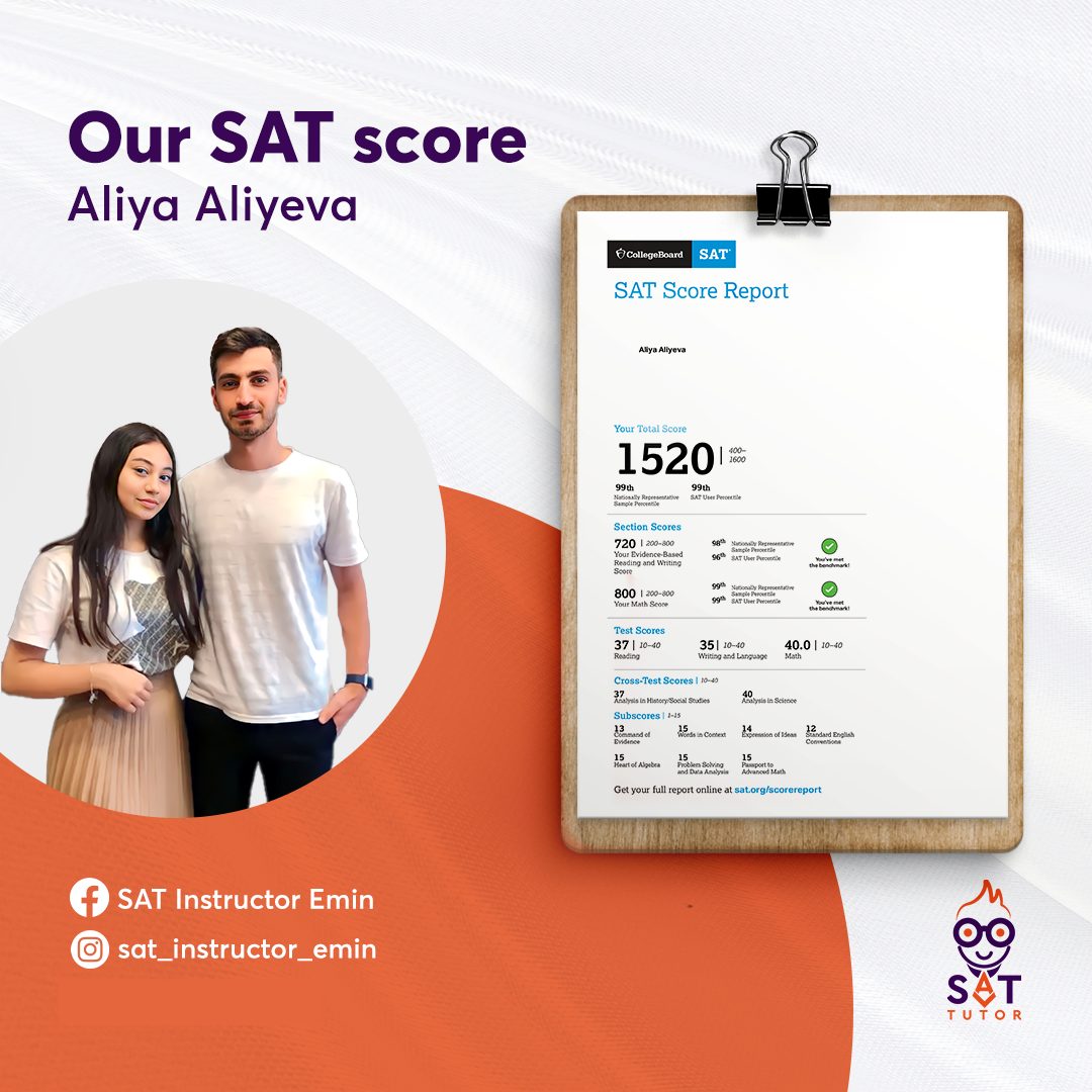 SAT Score Aliye 